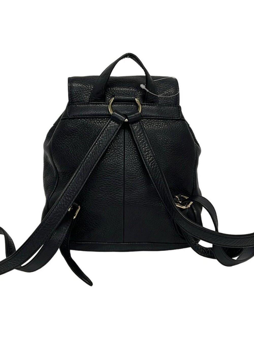 COACH F37621 Dark Navy Leather Backpack - Picture 13 of 15